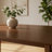 59.4" W Mid-Century Modern Dining Table, Walnut