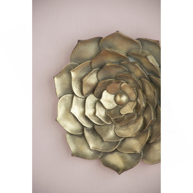 D10x1.4" Succulent Wall Plaque