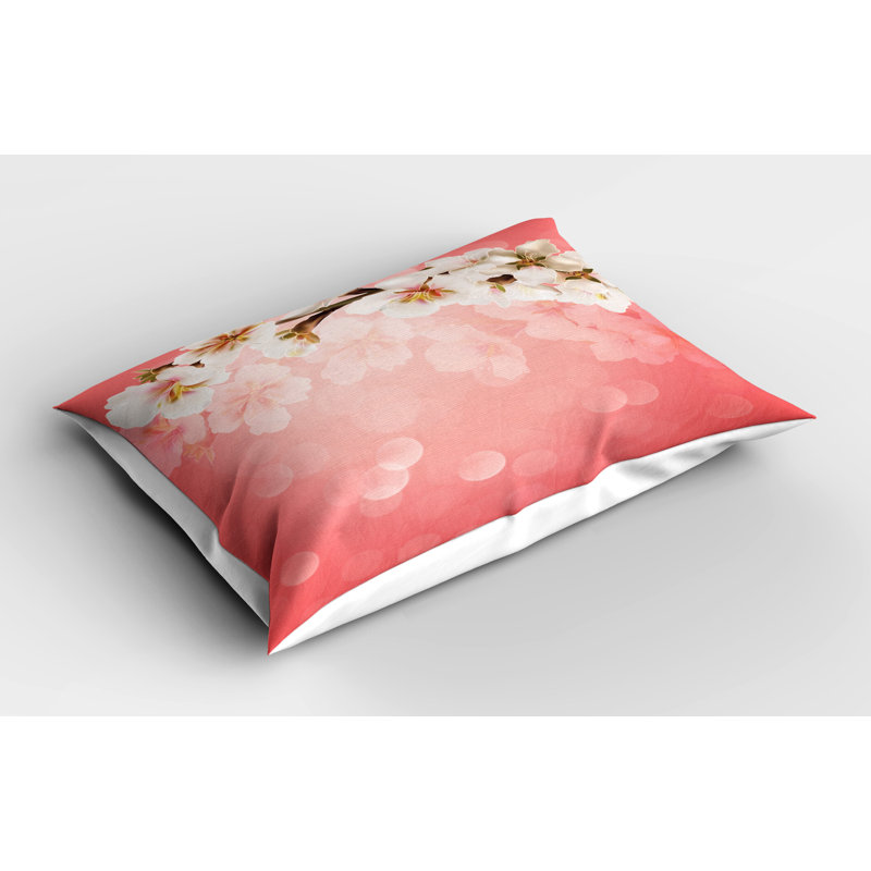 Ensemble de 2 taies décoratives corail Ambesonne 26 "x20" corail vert Ambesonne