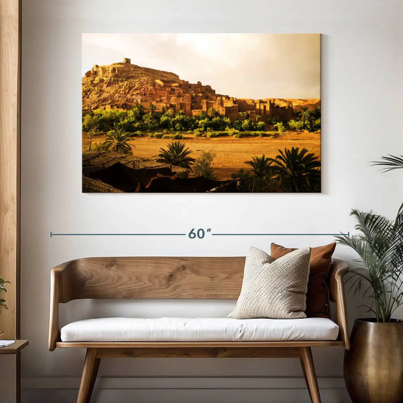 Ville antique marocaine de Nicci, H 32 po x l 48 po