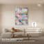 Art abstrait moderne Radiant Mirage Shadowbox par Art Remedy, ensemble de 3-1951908172