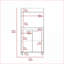 Chariot de cuisine avec tablette à micro-ondes, armoire à deux portes | Industriel | Bois d'ingénierie blanc neige