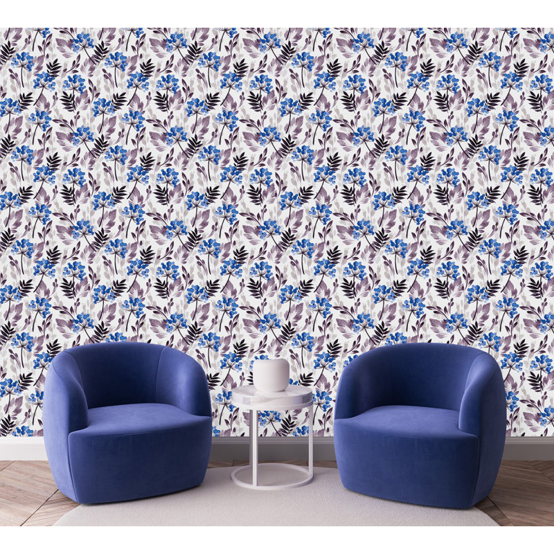 Carreau de papier peint l 25 po, L 2,09 pi x L 10,42 pi
