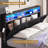Dontrail Upholstered Sleigh Bed-396156593-396156589