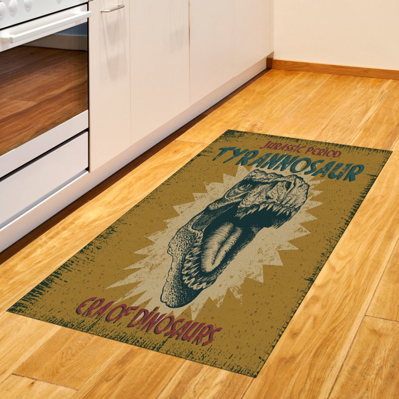 Tapis décoratif en fibre de polyester à haute densité pour affiche, Rectangle 2 pi 7 po x 5 pi