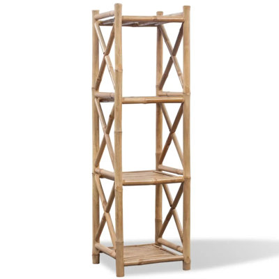 Anguilla 35cm W Solid Wood Etagere Bookcase