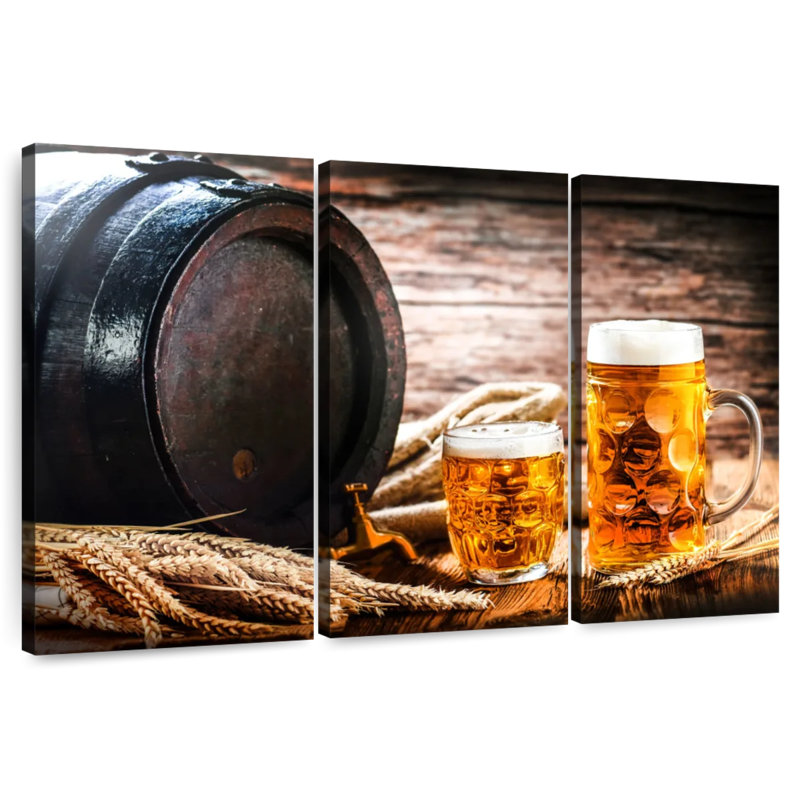 Baril de bière Yarlin, H 42 po x l 65 po