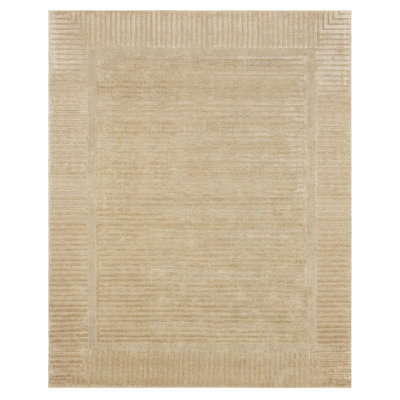 Tapis crème Karastan Rugs 2 pi x 8 pi Terra