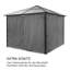 Blumfeldt Polyester Side Wall for Gazebo-104572604-90565696
