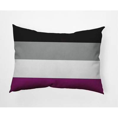 Coussin décoratif O5_Asexual Flag