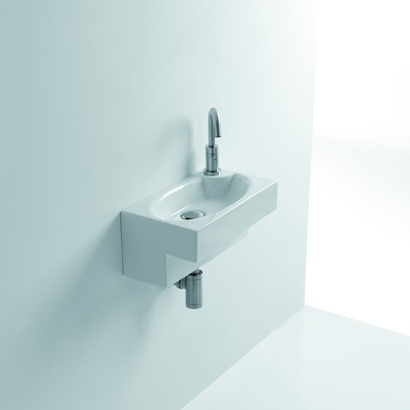 17.3'' L Bathroom Sink