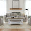 Locke Solid Wood Square Coffee Table-912273213