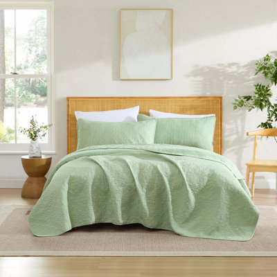 HLC.ME Lorenzo - 3 Piece Set, Lightweight King Bedspread Coverlet Quilt Set