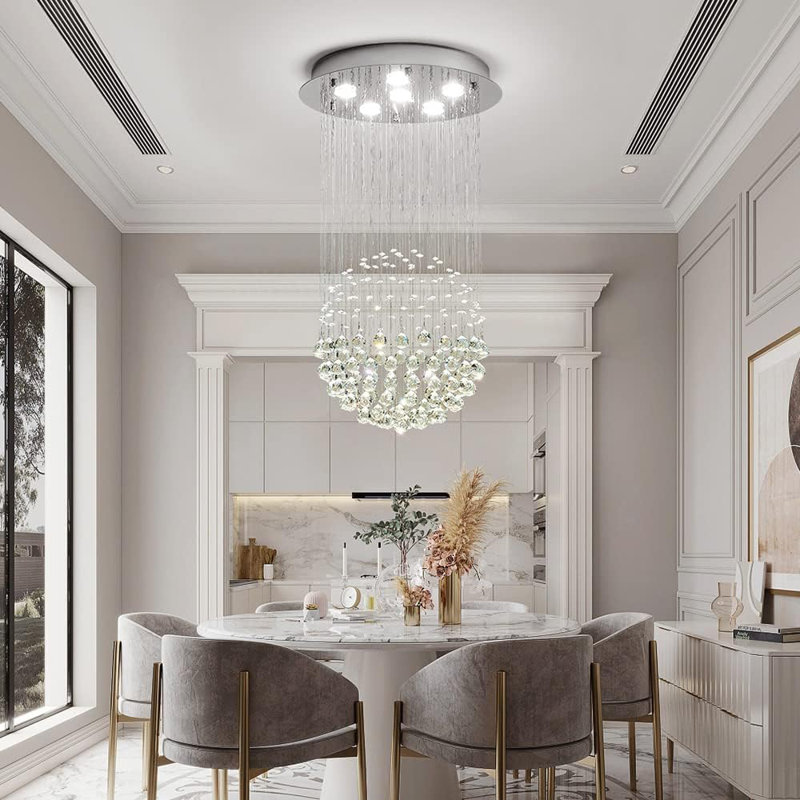 Crystal Raindrop Pendant Lighting