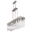 Luminaire suspendu Matrix - P 13 po x l 48,25 po x H 31,5 po, nuit pluvieuse-1218170556-1259414031