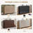 54" Fluted 6-Drawer Dresser With Thickened Curved Profile-721436036