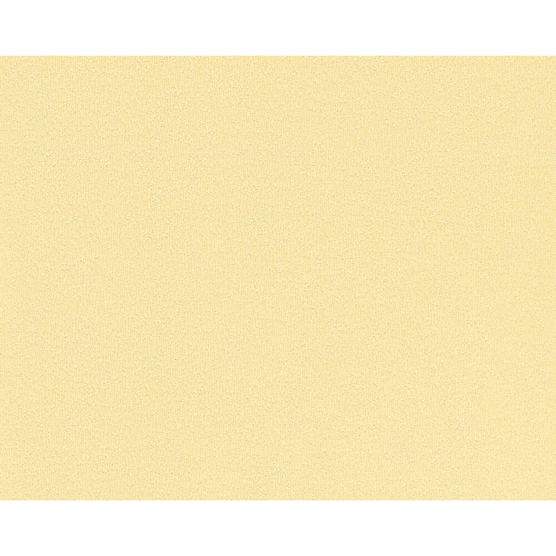 Rouleau de papier peint uni classique L 33 pi x l 21 po Kuester, Jaune