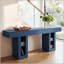 Console avec prise et tablettes réglables-129490198-129490199
