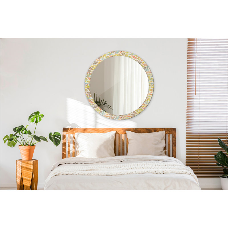 Huldar Glass Flat Wall Mirror