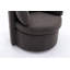 Fauteuil demi-tonneau pivotant avec rangement-1124617042