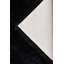 Tapis noir à poils longs fabriqué à la main Jeremial-871308811