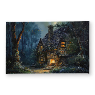 Hidden shack Turquoise Indoor Outdoor Door Mat - Home Decor