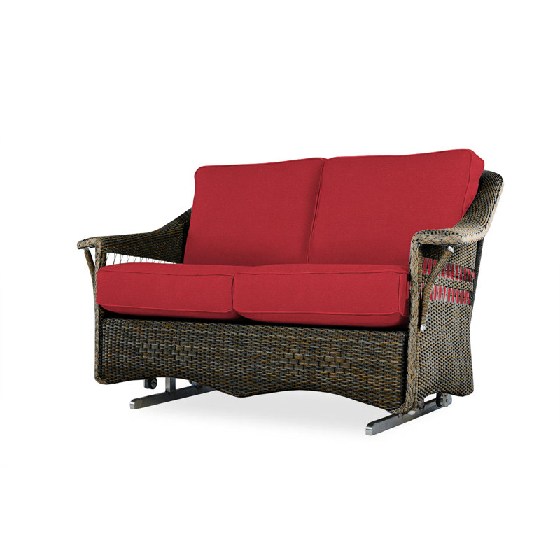 Nantucket Outdoor 2 - Seat Loveseat, Mink, Bamboo Bay Sky