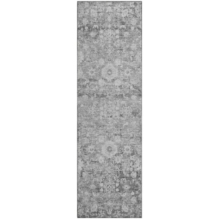 Premium Machine Washable Cerrito Silver Rug