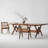 High-end solid wood dining table-1817495324