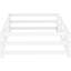 White Pine Twin Floor Bed, 15.7 - Inch Fence, Easy Assembly, Fun Play Space