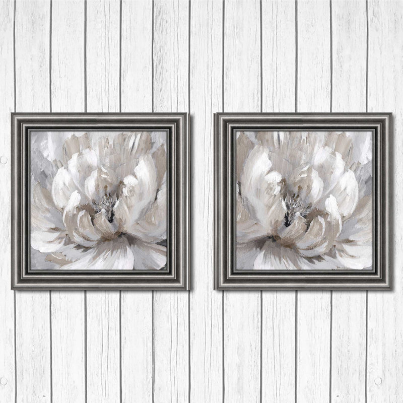 "Burst of Spring II" par Nan-ensemble de 2 reproductions d’art encadrées sur papier