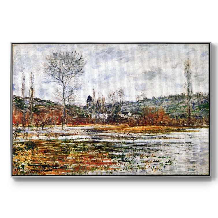 WexfordHome Vetheuil, Meadow Under The Water, 1881 | Wayfair