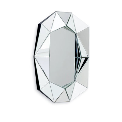 Diamond Manufactured Wood Floor/Wall Mirror