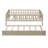 Twin Size Daybed With Trundle And Fence Guardrails, Modern Day Bed-909014178