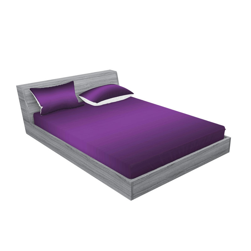 Drap-housse et coussin décoratif Ambesonne, Ensemble de draps pour très grand lit californien