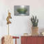 «Farmers Market Vintage 1848» par Cindy Jacobs, art mural en métal, 24 po x 16 po