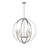 Petitt 9 - Light Steel Dimmable Chandelier-767038430-786912192