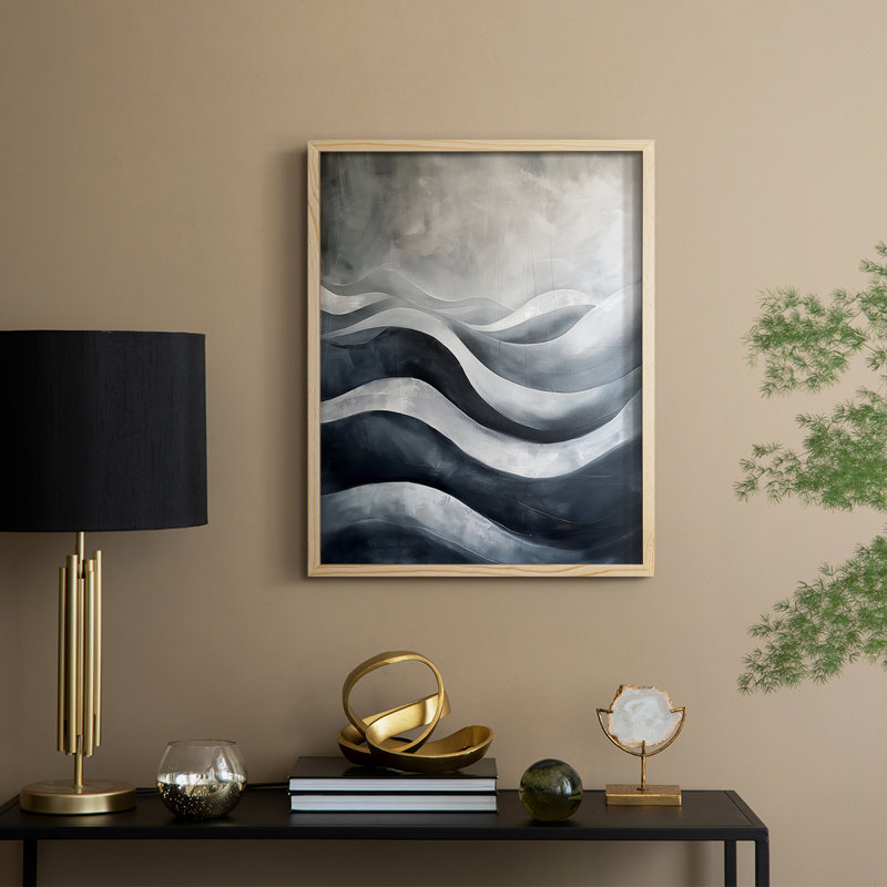 NAUTICAL Series CCXXI, reproduction encadrée - bois massif, H 21 po x l 17 po