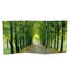 70.88" x 63" Double Sided Path of Life 4 Panel Room Divider-1819169065