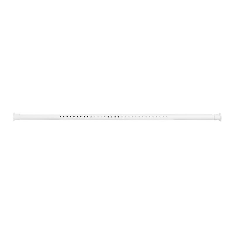 Telescopic Bar, White, 4.9cm H x 116cm W x 4.9cm D