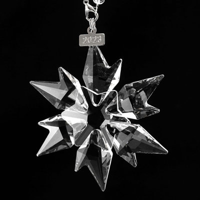 4.37'' Crystal Holiday Shaped Ornament