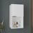 Medicine Cabinet With Mirror And Shelves, With Vertical Or Horizontal Position Option, Modern Bathroom Storage Solution,White