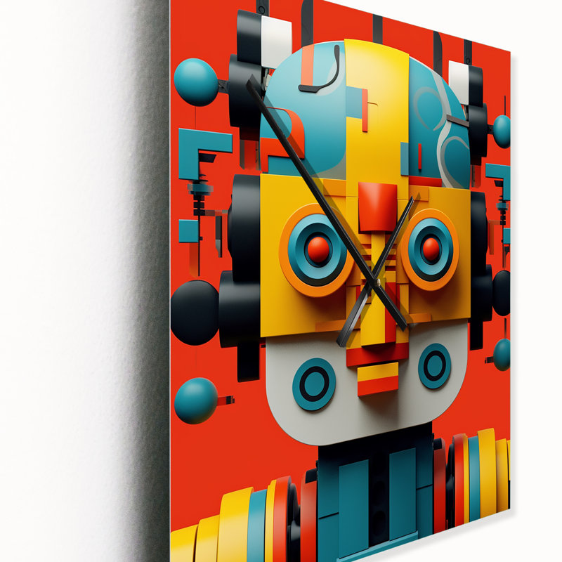 Horloge murale Alien Awesome, H 32 po x l 24 po x P 1 po