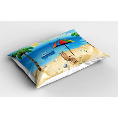 Umbrella Polyester Sham Set