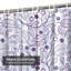 Rideau de douche transparent transparent, rideaux de douche pour la salle de bain avec 12 crochets-1327059575