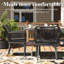 Patio Dining Armchair with Cushion-2086748247-2086748268-2086748266