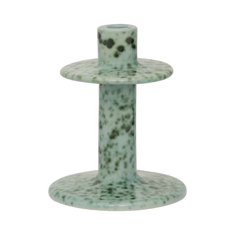 Bougeoir Alfrida Aiden, écume de mer, Vert