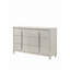 Commode Laveda fini blanc perle
