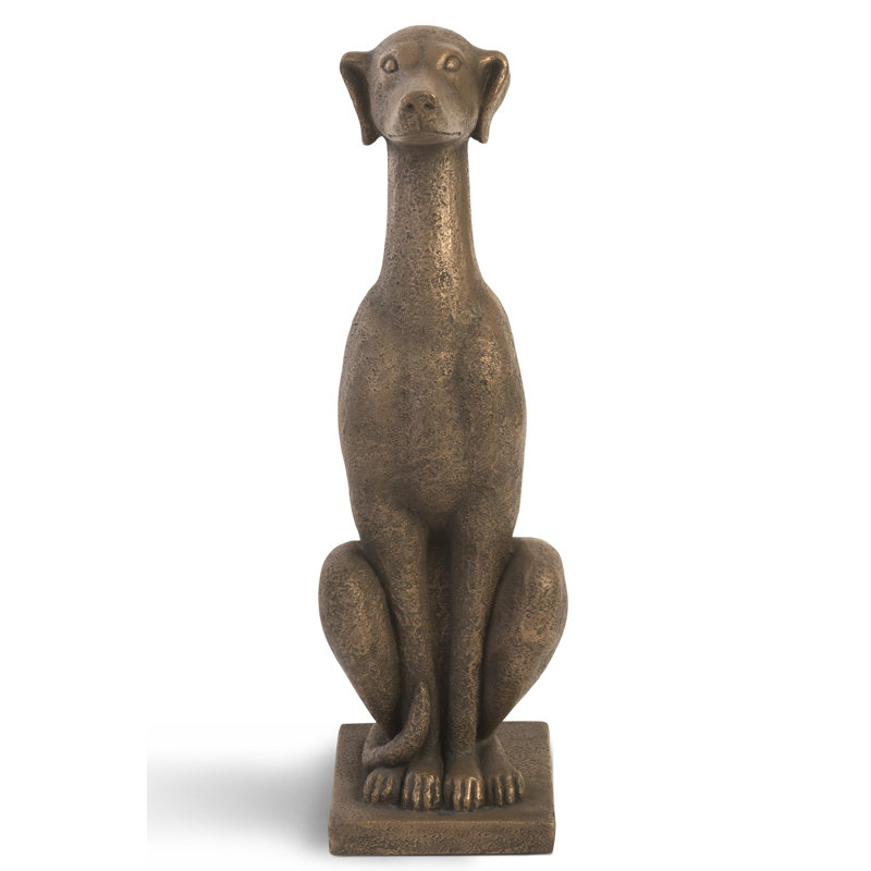 Animals Grayhound Statue, Bronze