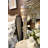 Raffa Tivoli Distressed Buffet Table Lamp Inverted Striped Shade-25147171